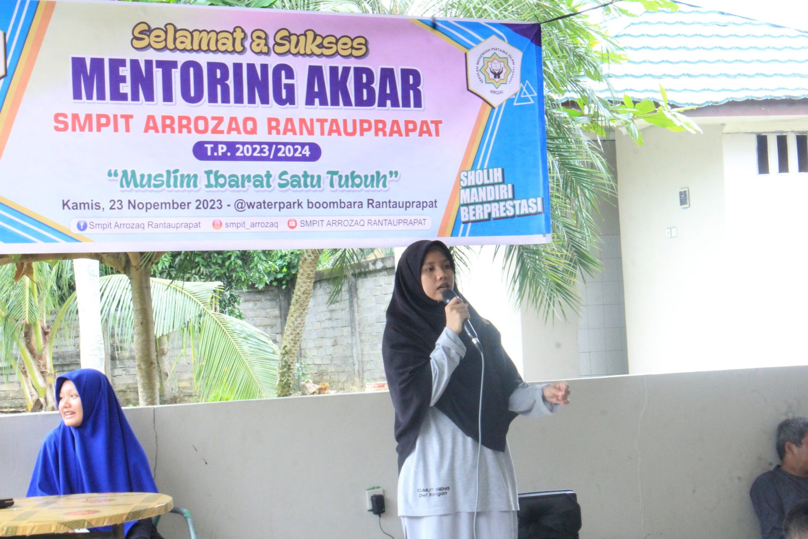 Mentoring Akbar SMPIT Arrozaq Rantauprapat