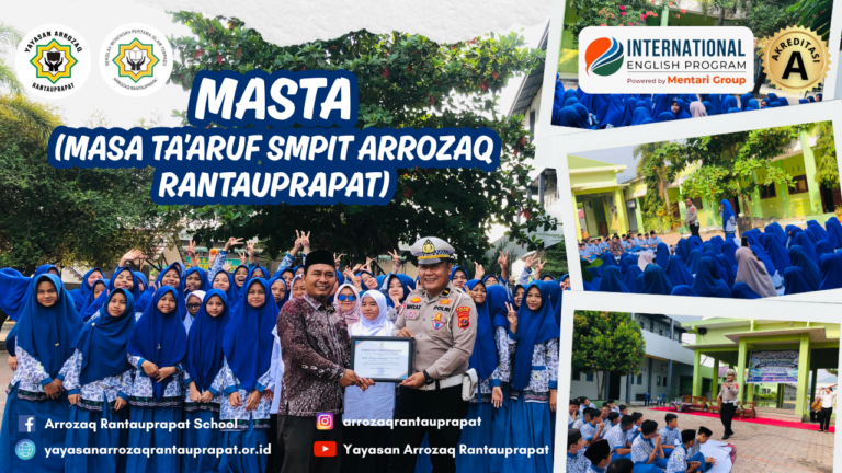Kanit Kamsel Satlantas Polres Labuhanbatu Berikan Pembekalan Keselamatan Berlalu Lintas di MASTA SMPIT Arrozaq Rantauprapat