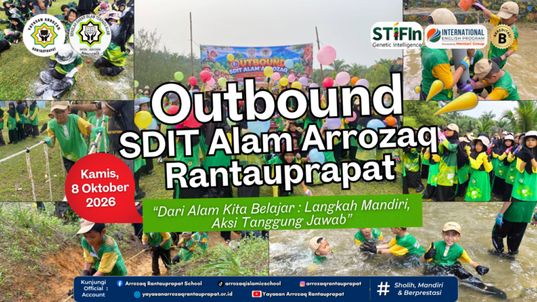 Outbound SDIT Alam Arrozaq Rantauprapat: Serunya Belajar dan Bermain di Pemandian Gunung Gajah